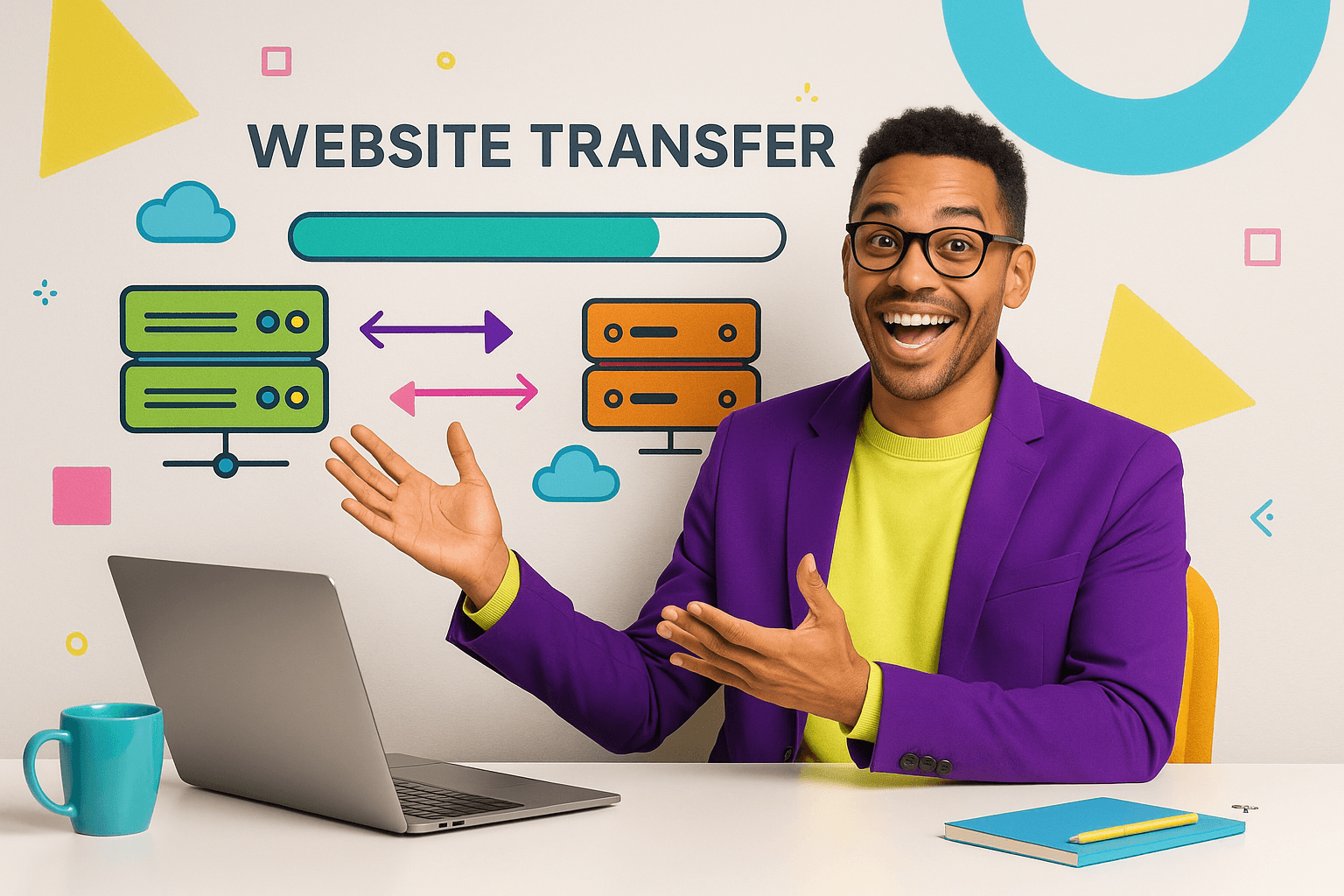 Profite du service de transfert gratuit de Site.fr